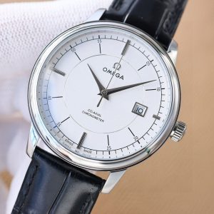 Luxury Omega De Ville Super Clone Watch with Cash on Delivery 1127976210 - front view | De Ville