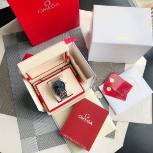 Omega De Ville Men's Super Clone Watch with Cash on Delivery 1127906808 - front view | De Ville