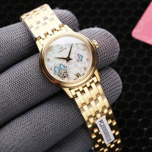 Luxury Omega De Ville Super Clone Ladies Watch with Cash on Delivery 851965581 - front view | De Ville