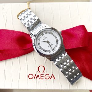 Ladies' Omega De Ville Premium Replica Watch with Swiss Quartz Movement 1113126785 - front view | De Ville