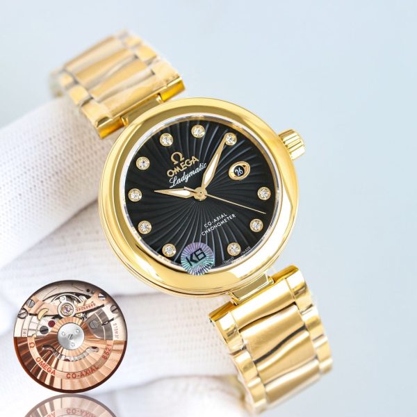 Luxury Omega De Ville Ladymatic Super Clone Watch for Discerning Collectors 943546323