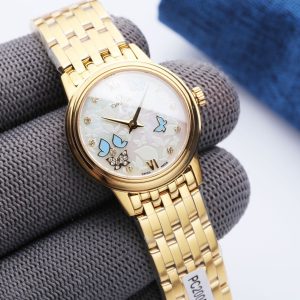Luxury Omega De Ville Super Clone Ladies Watch with Cash on Delivery 851965581 - side view | De Ville