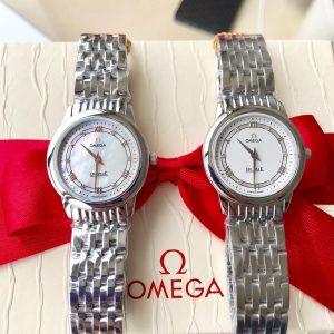 Ladies' Omega De Ville Premium Replica Watch with Swiss Quartz Movement 1113126785 - side view | De Ville