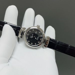 Omega Ladymatic Bird's Nest Super Clone Watch for Women with COD 1123207335 - side view | De Ville Ladymatic