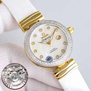Exquisite Omega De Ville Ladymatic 1:1 Super Clone Watch for Women 1035661949